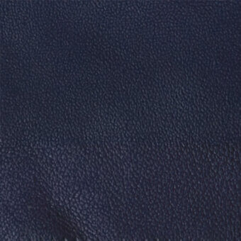Dark blue leather texture with a granular, pebbled surface and matte finish, showing consistent density and no visible seams or patterns.